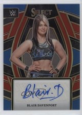 2024 Select WWE Signature Selections Red Prizm 29/99 Blair Davenport Auto 1m63