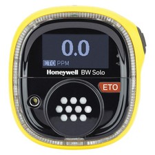HONEYWELL BWS1-E-Y Single Gas Detector,Black/Yellow,2-5/8"H 497A85