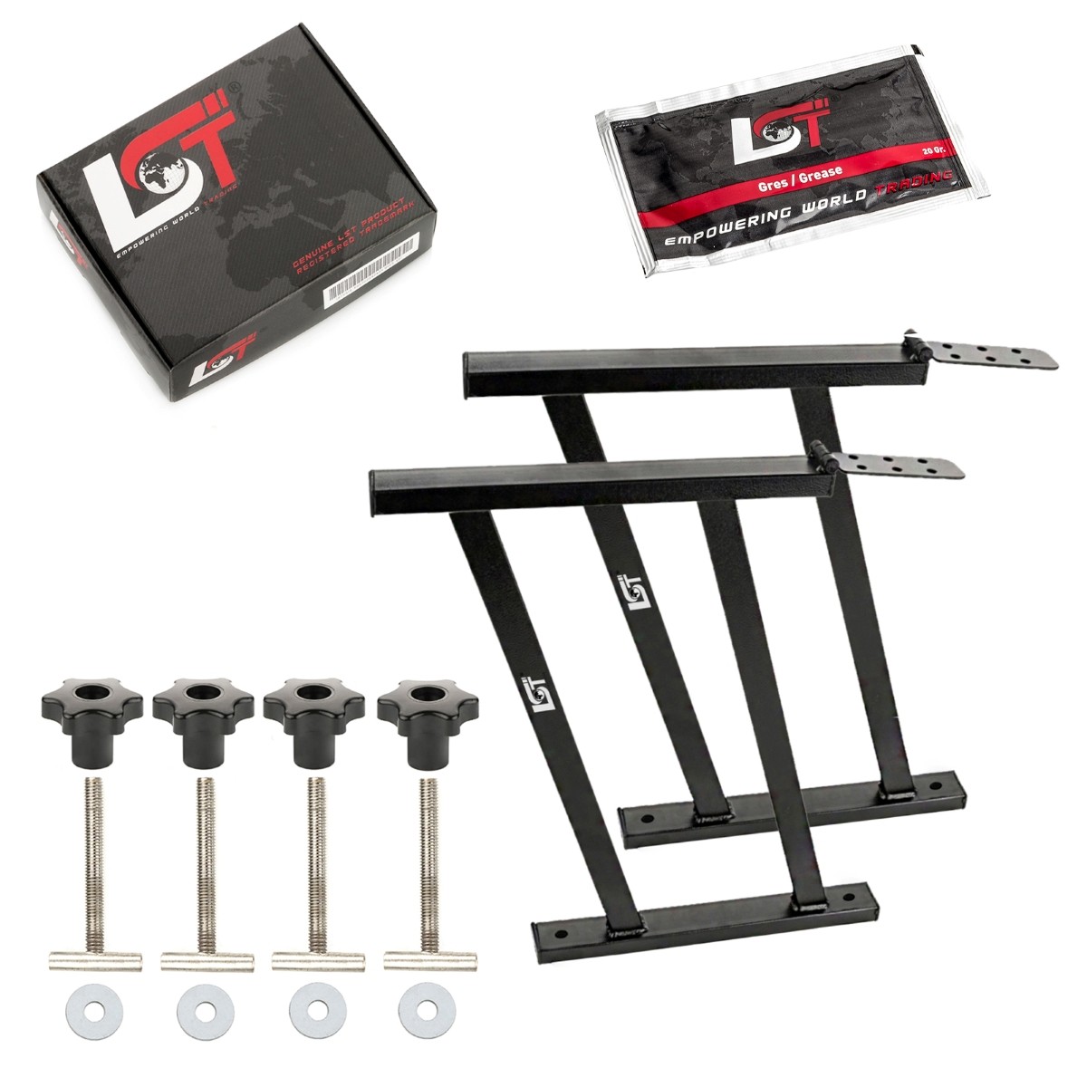 2X RAILS Con Bisagra Multiflexboard Base Para MERCEDES Viano W639