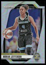Moriah Jefferson 2024 Panini Prizm WNBA #131 Silver Prizms Chicago Sky