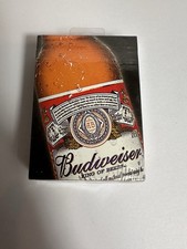 Budweiser Beer Playing Cards In Original Sealed Packaging Vintage
