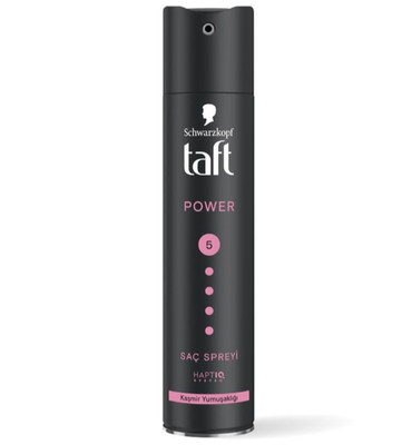 SCHWARZKOPF TAFT Hair Spray POWER with Cashmere 250ml Hold #5