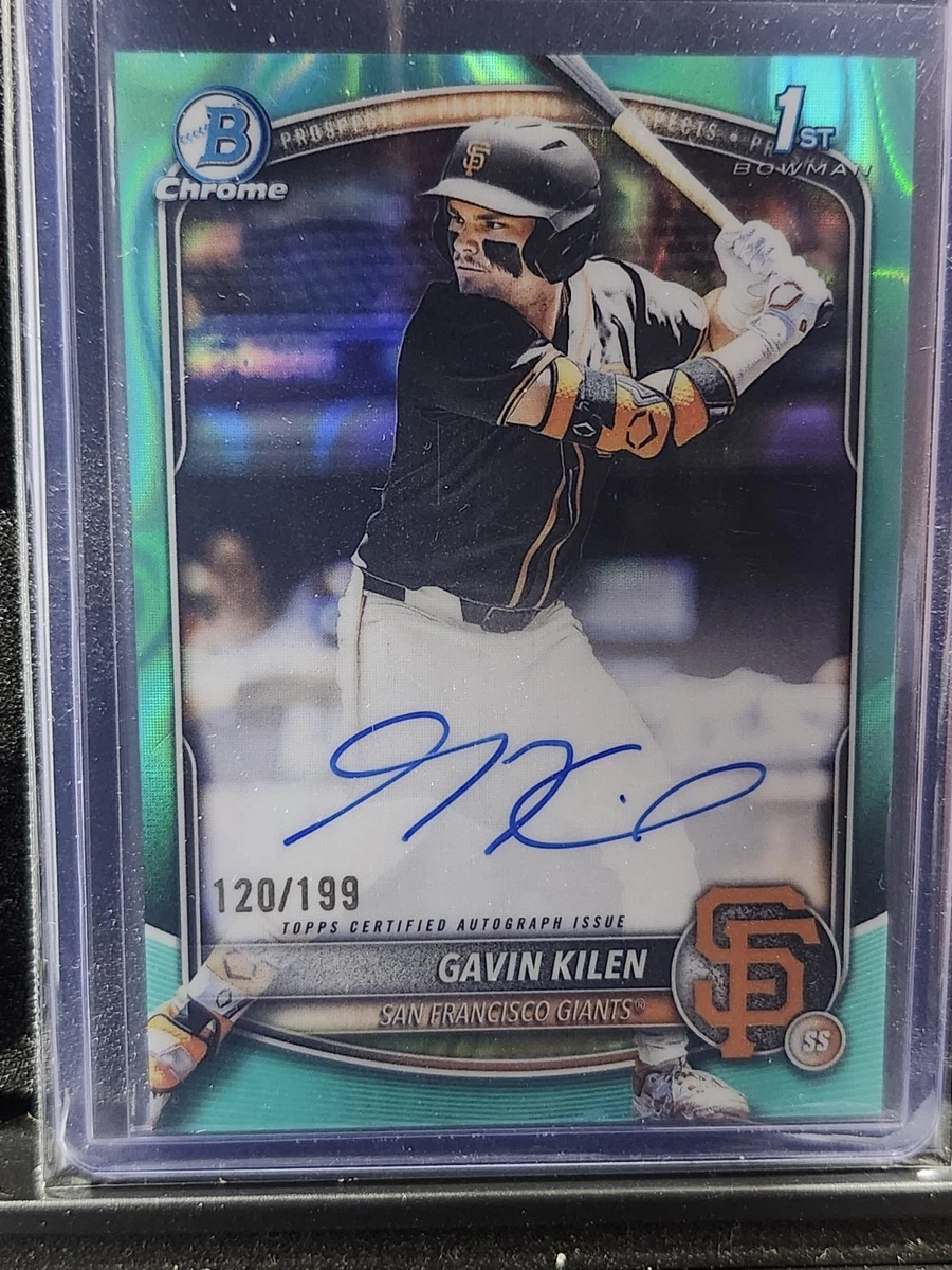 Bowman San Francisco Giants Baseball Autographed Sports Trading