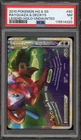 Pokemon Rayquaza & Deoxys Legend Bottom Undaunted Holo Rare #90 PSA 7
