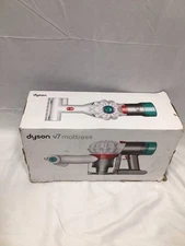 Dyson V7 Mattress Vacuum White And Green With HEPA Filtration