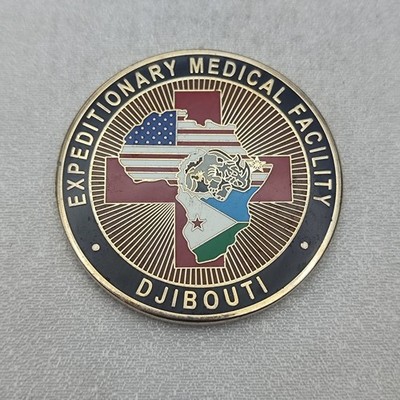 Djibouti Expeditionary Medical Facility Challenge Coin
