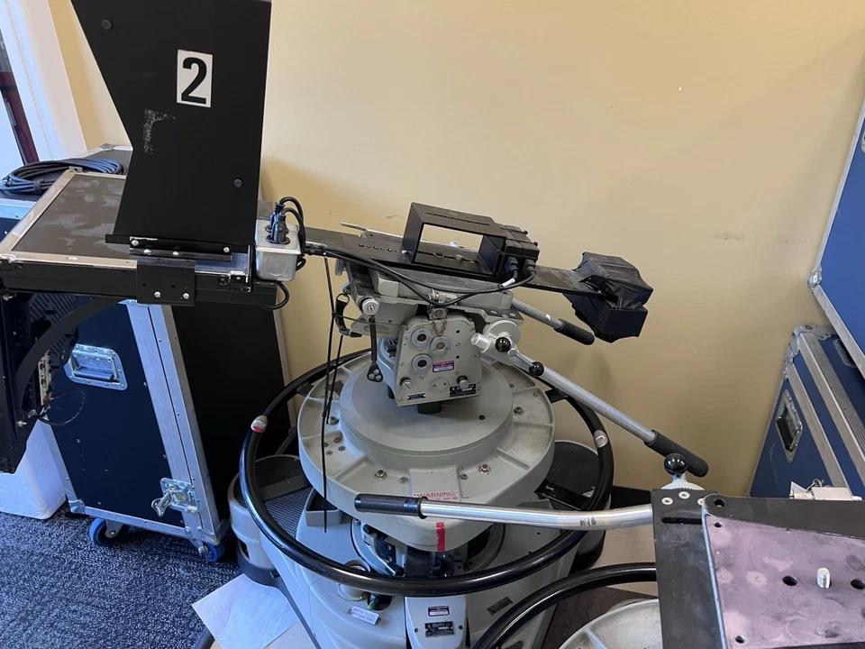 LOTE de 3 pedestales de cámara de estudio de charrán vintage Foto 3 de 4