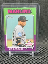 Luis Arraez  2024 Topps Heritage - No Signature Variation  - #341 - Marlins