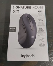 Logitech Signature Full Size Wireless Scroll Mouse Silent Clicks  Smart Wheel N