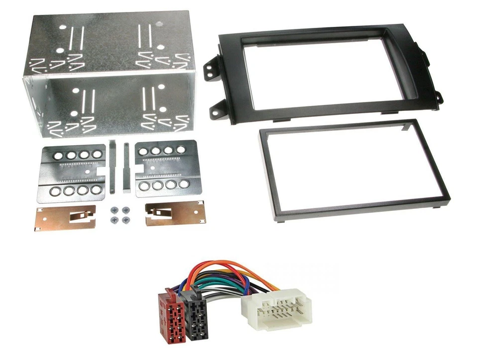 JVC USB Bluetooth MP3 DAB 2DIN Autoradio für Fiat Sedici Suzuki SX 4 ab 06 - Bild 3 von 4