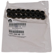 16x Valve Guide Seal Right Cylinder Head Oem Mopar 53022090ab