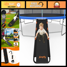 Universal Trampoline Slide Ladder with Handles - Strong, Tear-Resistant Fabric f