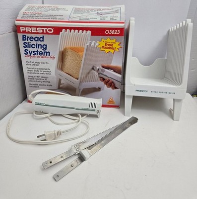 Presto Bread Slicing System Slicing Guide w/ Electric Knife 03823