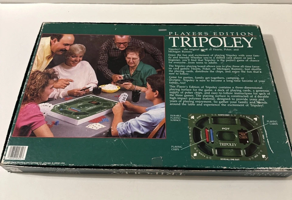 Vintage Tripoley Players Edition Game by Cadaco - 1989 Edition - Complete! - Image 2 of 4