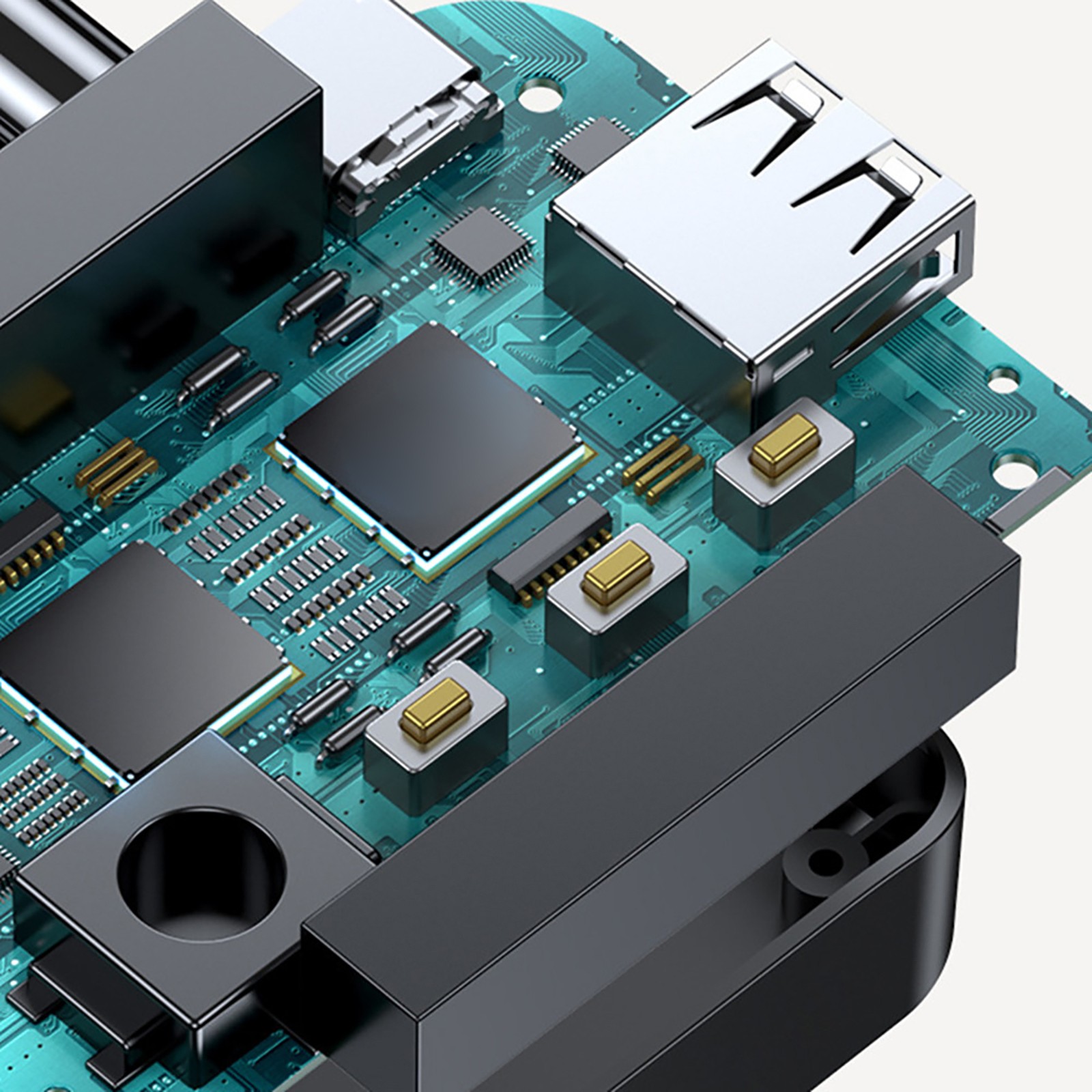 Bluetooth 5.3 Receiver Adapter Wireless Audio Receiver with 3.5mm Audio Cable