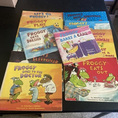 Froggy Books By Jonathan London Lot Of 13 HC & PBs Acc To VG Condition