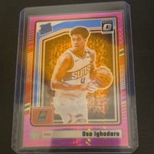 Panini 2024-25 Donruss Optic Prizm Rated Rookie Oso Ighodaro Pink #258