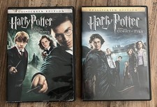 Harry Potter Order of the Phoenix and Goblet Of Fire DVDs Lot Of 2 Full Screen