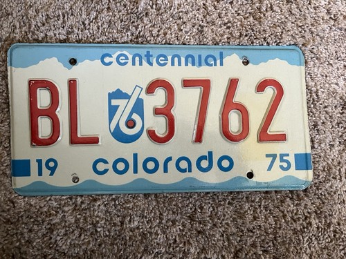Targa Bicentenario Colorado 1776 1976 da collezione BL 3762 - Foto 1 di 2