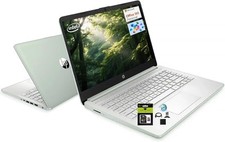 HP 14" Laptop, Intel Celeron 16GB RAM 384GB Storage 128GB UFS 256GB SD Card 