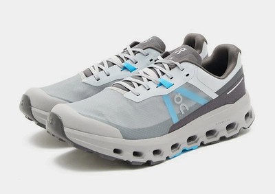 On Running Cloudvista Waterproof Men\'s Shoes - Light Gray and Lime Men main image 3