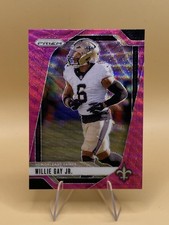 WILLIE GAY JR. 2024 Panini Prizm Football Pink Wave Prizm #208 Saints Card