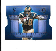 2025 Panini Silhouette Marshall Faulk PILLARS OF THE GAME