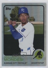2021 Topps Archives 1973 Topps Rainbow Foil 42/150 Adalberto Mondesi #137 16vb
