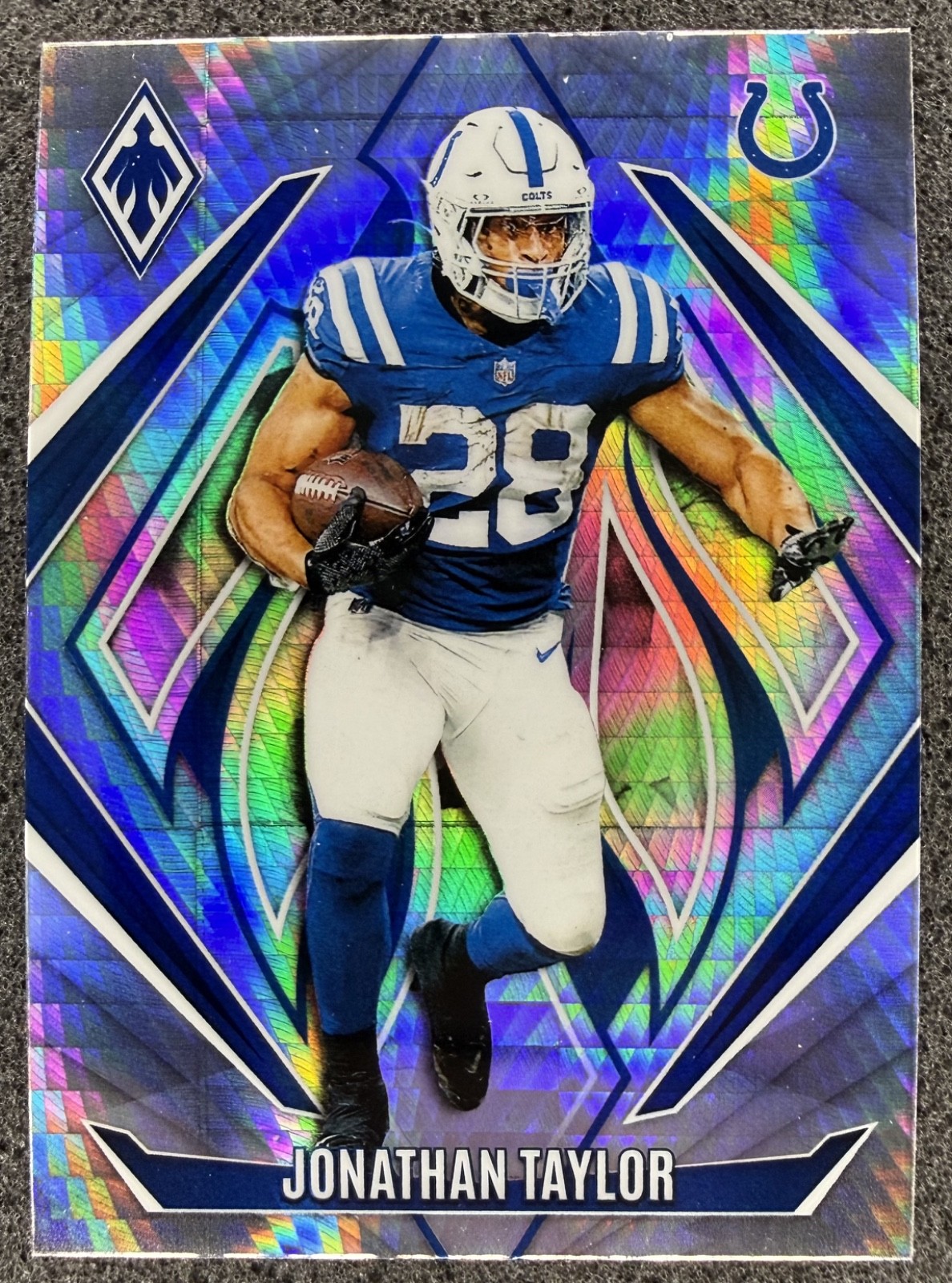 2024 Panini Phoenix Jonathan Taylor #83 Hyper Prizm Refractor Colts