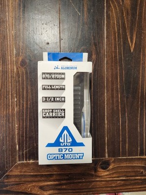 UTG Picatinny Optic Mount for Remington 870 12 Gauge Shotgun  Aluminum W/ Saddle