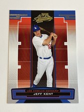 2005 Playoff Absolute Memorabilia Baseball Retail Gold - Jeff Kent - Dodgers