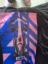 Piere Gasly Alpine BWT  Formula 1 Canvas Poster Hand Signed Print