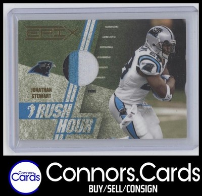 Jonathan Stewart 2010 Panini Epix #8 Rush Hour GU Patch /50