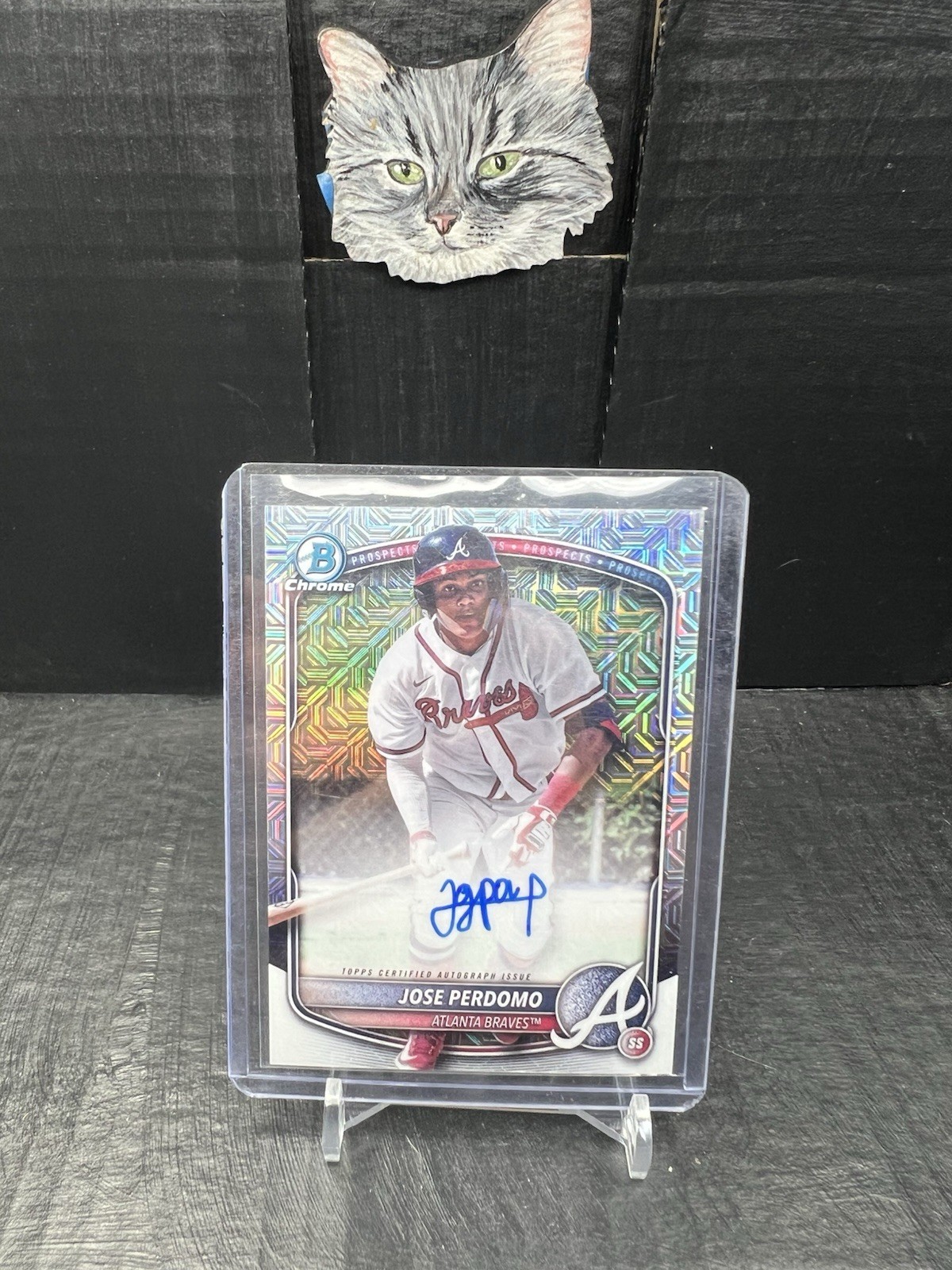 2025 Bowman - Chrome Prospect Mega Box Autographs Jose Perdomo #BMA-JP (AU, RC)