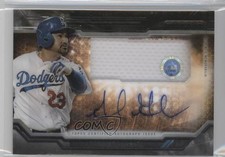 2015 Topps Strata Clearly Authentic Relics Adrian Gonzalez #CAAR-AG Auto 3l4