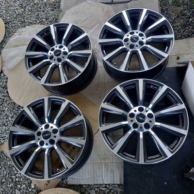 Trd Toyota Genuine Set Of 4 19 Inch Rays Products M12 Gunmetal Gray Polished