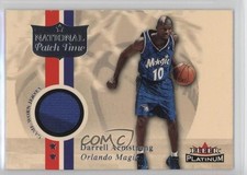 2001-02 Fleer Platinum National Patch Time Darrell Armstrong Patch 0c2