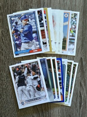 Javier Baez Lot Topps Allen Ginter Archives Heritage Holiday Inserts Cubs Tigers
