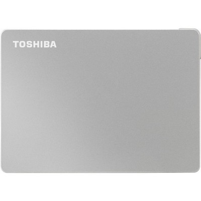 Toshiba Canvio Flex 2TB USB 3.2 Gen 1 Type-C Portable Hard Drive, Silver