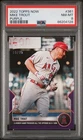 2022 Topps Now - Mike Trout #361 Purple /25 PSA 8 POP 1