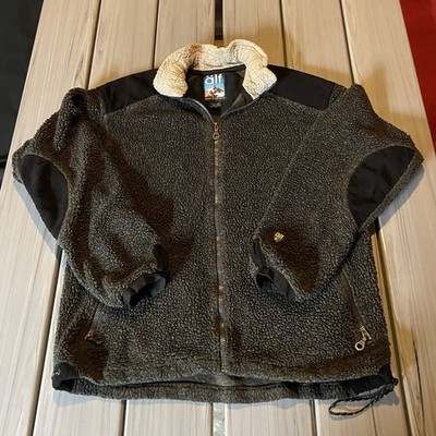 ビンテージ 廃盤 Nepal製 sherpa ソフトシェルジャケット 激レア Vintage Kuhl ALF Deep Pile Sherpa Fleece Jacket Aztec Gray Mens