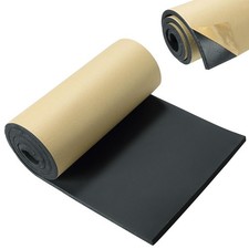 Neoprene Foam Rubber Sheet with Adhesive, 1/4 Thick x 12 x 54   DIY Padding, ...