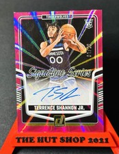Terrence Shannon 2024-25 Donruss Signature Series Pink Prizm Rookie Auto 1/20 #1
