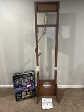 Vintage Mario Chiodo Studios Collection Guillotine Halloween Decoration Display