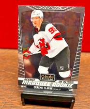 2024 OPC O-Pee-Chee Platinum Graeme Clarke #239 RC Marquee Rookie Devils