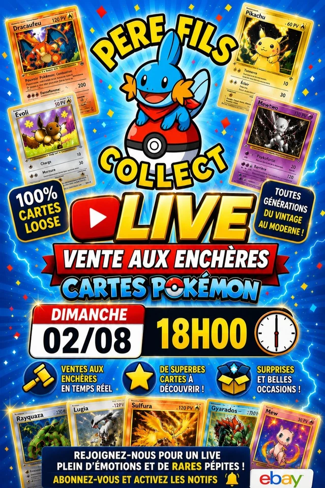Premier live pokemon carte 1€ PDD