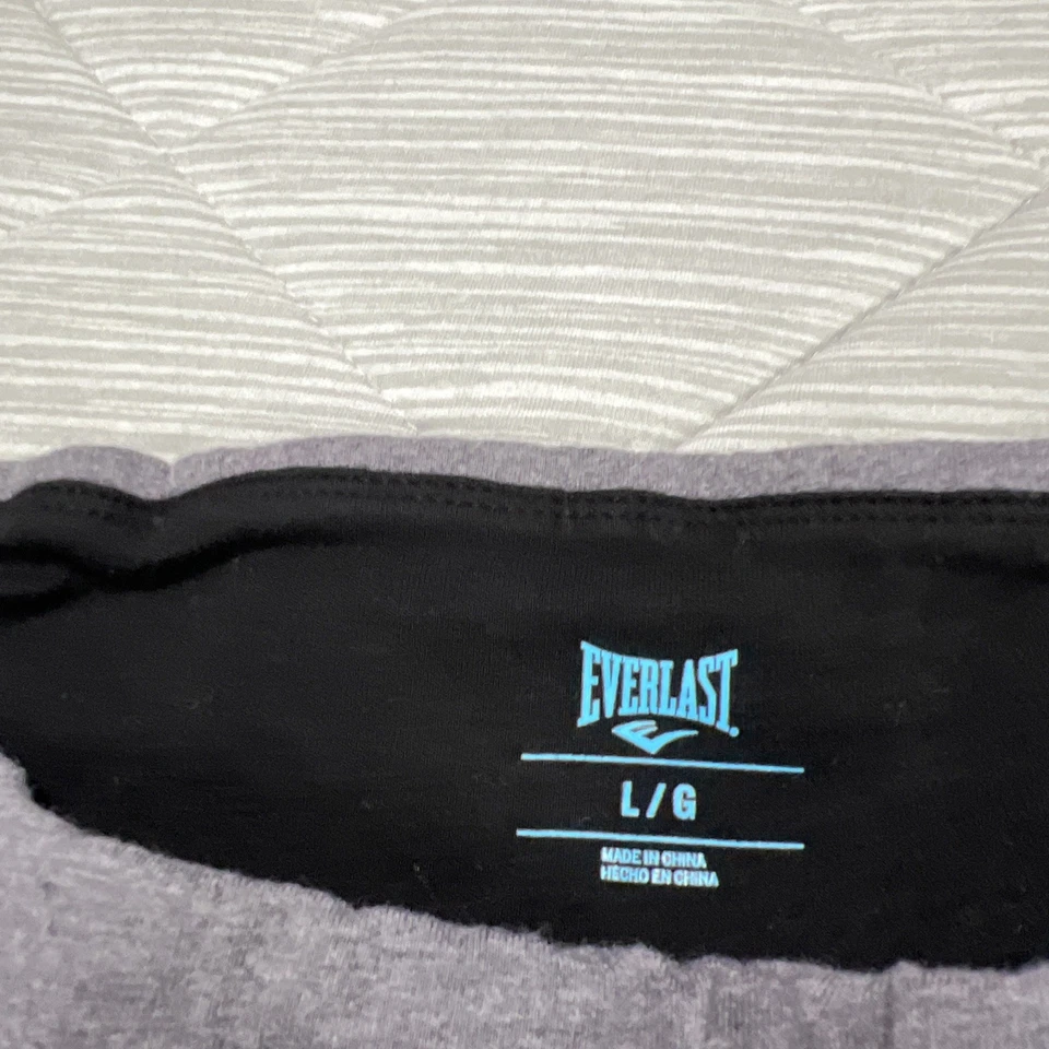 Everlast Capri Leggings Yoga Pantalón Mujer Grande Gris Púrpura Elastizado Cremallera Bolsillo Foto 2 de 4