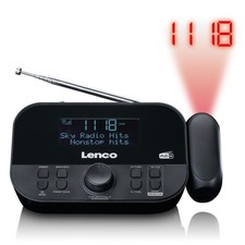 Lenco CR-615BK - DAB+ und FM-Radiowecker mit ...