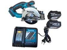 Makita DSS501 sega circolare con 2 batterie e caricatore  (7)