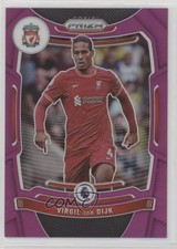 2021-22 Panini Prizm Premier League Purple Prizm 75/99 Virgil Van Dijk #76 07kd